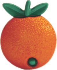 Botao KR 6074 Laranja C/25UN 139/111