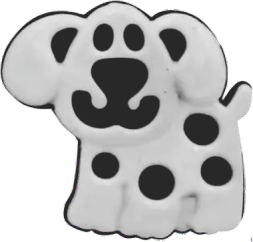 Botao KR 6077 Cachorro