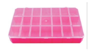 Estojo Multiuso Retangular 21 DIV - 4838 Azul Bebe